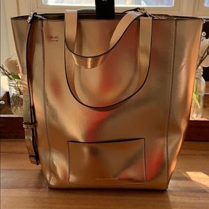 French Connection Shoulder Bag - Rose Gold
